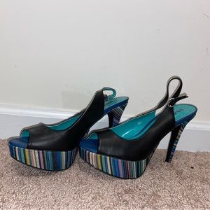 Multiple colored heels!